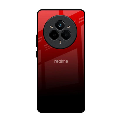 Maroon Faded Realme 14 Pro 5G Glass Back Cover Online