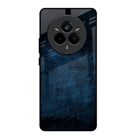 Dark Blue Grunge Realme 14 Pro Plus 5G Glass Back Cover Online