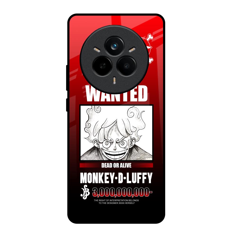 Luffy Wanted Realme 14 Pro Plus 5G Glass Back Cover Online