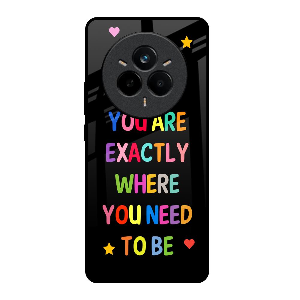 Magical Words Realme 14 Pro Plus 5G Glass Back Cover Online