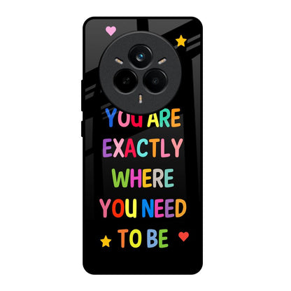Magical Words Realme 14 Pro Plus 5G Glass Back Cover Online
