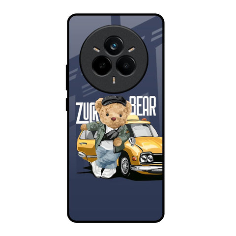 Adventurous Bear Glass Case for Realme 14 Pro Plus 5G