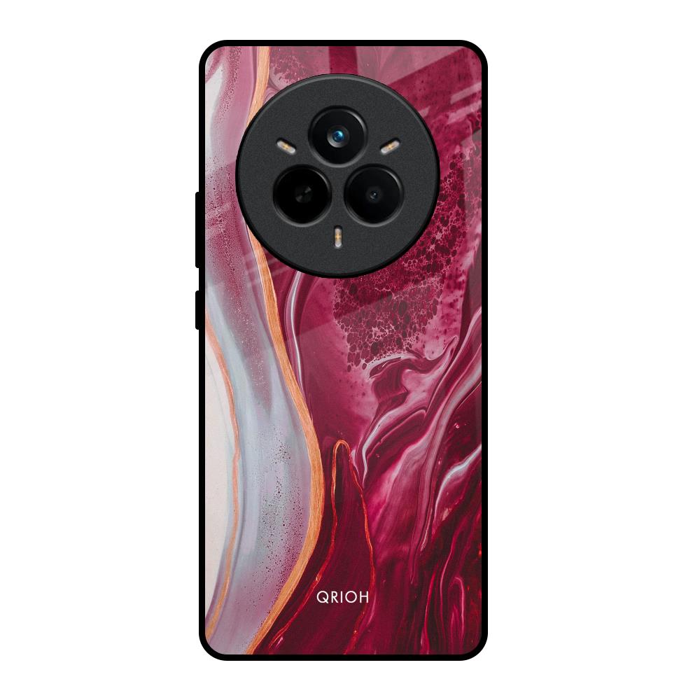 Crimson Ruby Realme 14 Pro Plus 5G Glass Back Cover Online