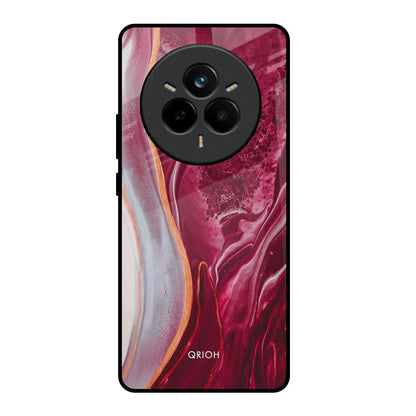 Crimson Ruby Realme 14 Pro Plus 5G Glass Back Cover Online