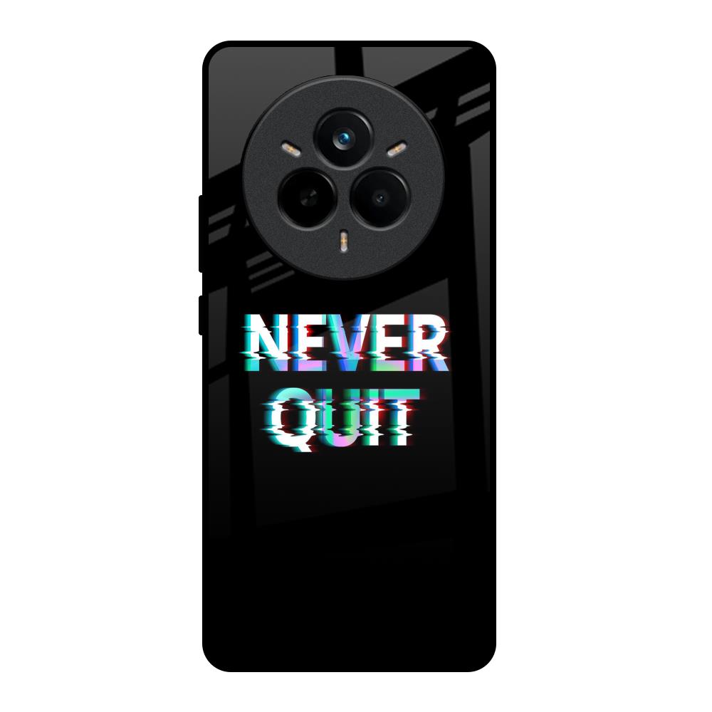 Never Quit Realme 14 Pro Plus 5G Glass Back Cover Online
