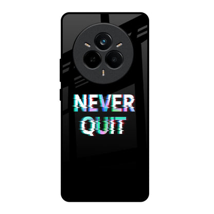 Never Quit Realme 14 Pro Plus 5G Glass Back Cover Online