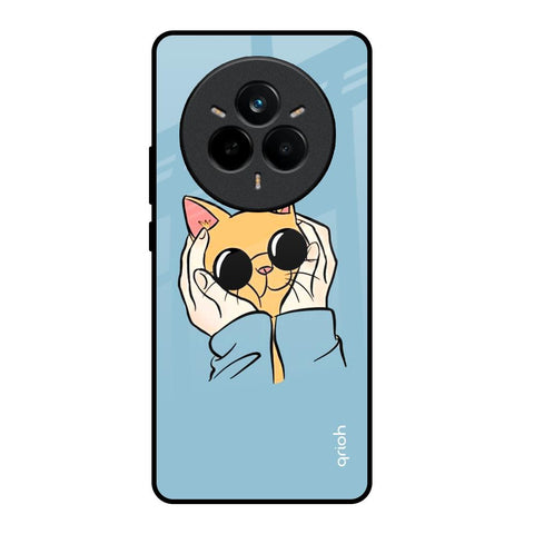 Adorable Cute Kitty Realme 14 Pro Plus 5G Glass Back Cover Online