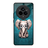Adorable Baby Elephant Realme 14 Pro Plus 5G Glass Back Cover Online