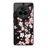 Black Cherry Blossom Realme 14 Pro Plus 5G Glass Back Cover Online