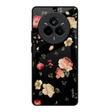 Black Spring Floral Realme 14 Pro Plus 5G Glass Back Cover Online