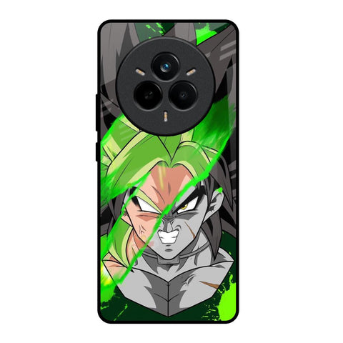 Anime Green Splash Realme 14 Pro Plus 5G Glass Back Cover Online