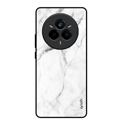 Modern White Marble Realme 14 Pro Plus 5G Glass Back Cover Online