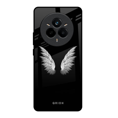 White Angel Wings Realme 14 Pro Plus 5G Glass Back Cover Online