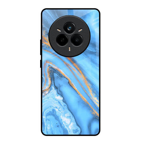 Vibrant Blue Marble Realme 14 Pro Plus 5G Glass Back Cover Online