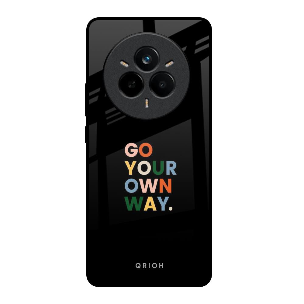 Go Your Own Way Realme 14 Pro Plus 5G Glass Back Cover Online