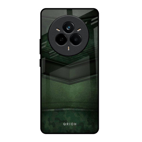 Green Leather Realme 14 Pro Plus 5G Glass Back Cover Online
