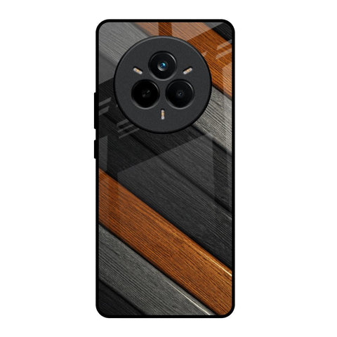 Tri Color Wood Realme 14 Pro Plus 5G Glass Back Cover Online