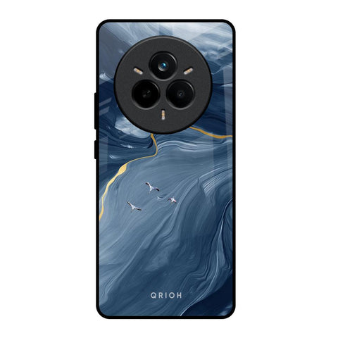 Deep Ocean Marble Realme 14 Pro Plus 5G Glass Back Cover Online