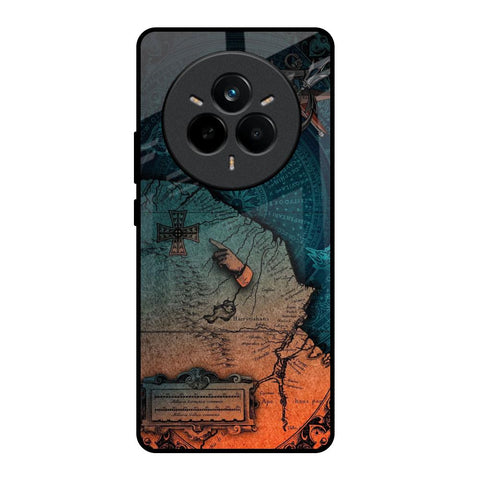 Geographical Map Realme 14 Pro Plus 5G Glass Back Cover Online
