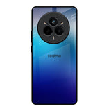 Blue Rhombus Pattern Realme 14 Pro Plus 5G Glass Back Cover Online