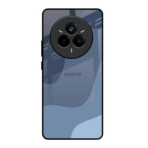 Navy Blue Ombre Realme 14 Pro Plus 5G Glass Back Cover Online