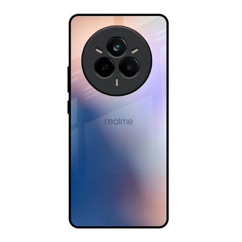 Blue Mauve Gradient Realme 14 Pro Plus 5G Glass Back Cover Online