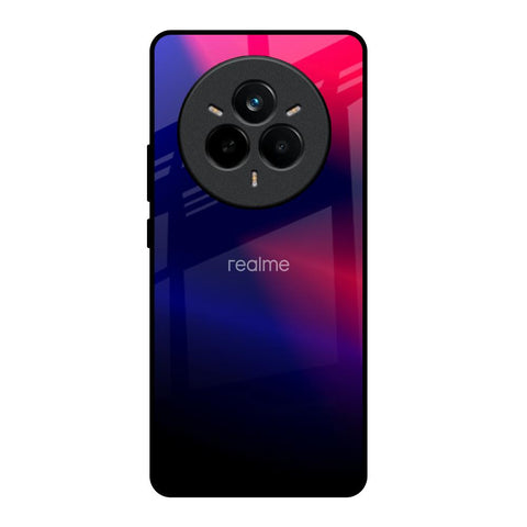 Blue Ombre Glass Case for Realme 14 Pro Plus 5G
