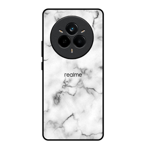 Satin White Marble Realme 14 Pro Plus 5G Glass Back Cover Online