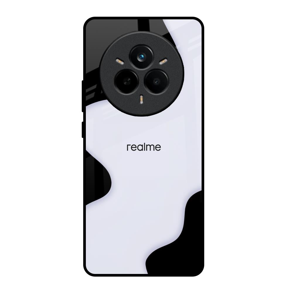 Wheat Cream Wavy Realme 14 Pro Plus 5G Glass Back Cover Online