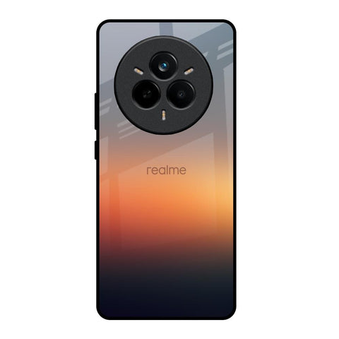 Aesthetic Orange Realme 14 Pro Plus 5G Glass Back Cover Online