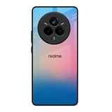 Blue & Pink Ombre Glass case for Realme 14 Pro Plus 5G