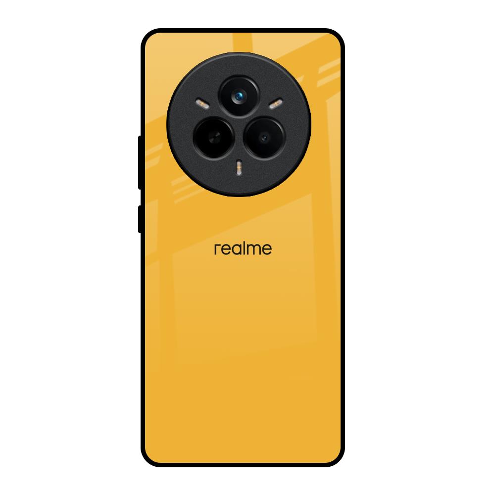Fluorescent Yellow Realme 14 Pro Plus 5G Glass Back Cover Online