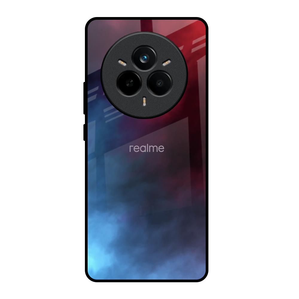 Smokey Watercolor Realme 14 Pro Plus 5G Glass Back Cover Online