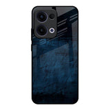 Dark Blue Grunge Oppo Reno13 5G Glass Back Cover Online