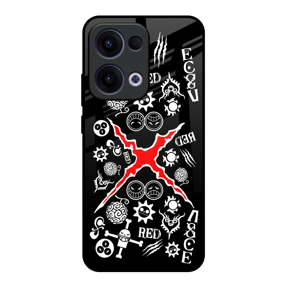 Red Zone Oppo Reno13 5G Glass Back Cover Online