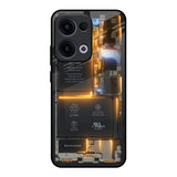 Glow Up Skeleton Oppo Reno13 5G Glass Back Cover Online