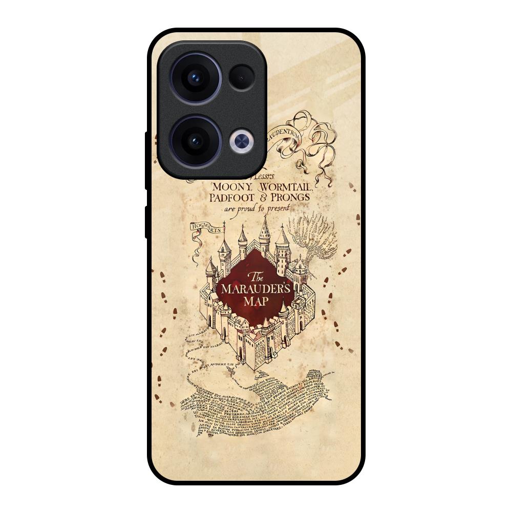 Magical Map Oppo Reno13 5G Glass Back Cover Online