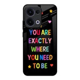 Magical Words Oppo Reno13 5G Glass Back Cover Online