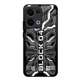 Monochrome Magic Oppo Reno13 5G Glass Back Cover Online