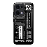 Futuristic Art Oppo Reno13 5G Glass Back Cover Online