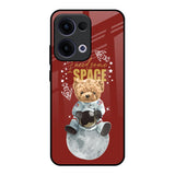 Astronaut Bear Oppo Reno13 5G Glass Back Cover Online