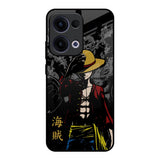 Dark Luffy Oppo Reno13 5G Glass Back Cover Online
