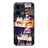 Anime Eyes Oppo Reno13 5G Glass Back Cover Online
