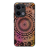 Floral Mandala Oppo Reno13 5G Glass Back Cover Online