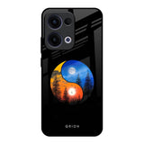 Yin Yang Balance Oppo Reno13 5G Glass Back Cover Online