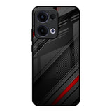 Modern Abstract Oppo Reno13 5G Glass Back Cover Online
