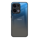 Blue Grey Ombre Oppo Reno13 5G Glass Back Cover Online