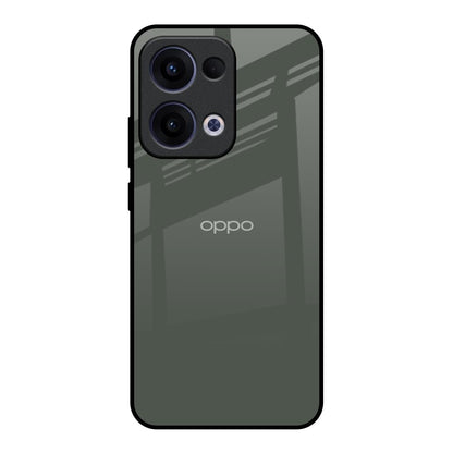 Charcoal Oppo Reno13 5G Glass Back Cover Online