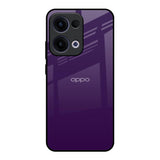 Dark Purple Oppo Reno13 5G Glass Back Cover Online