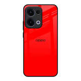Blood Red Oppo Reno13 5G Glass Back Cover Online